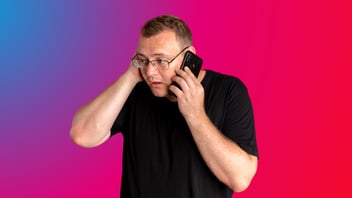 Man on Phone Can't Hear Caller