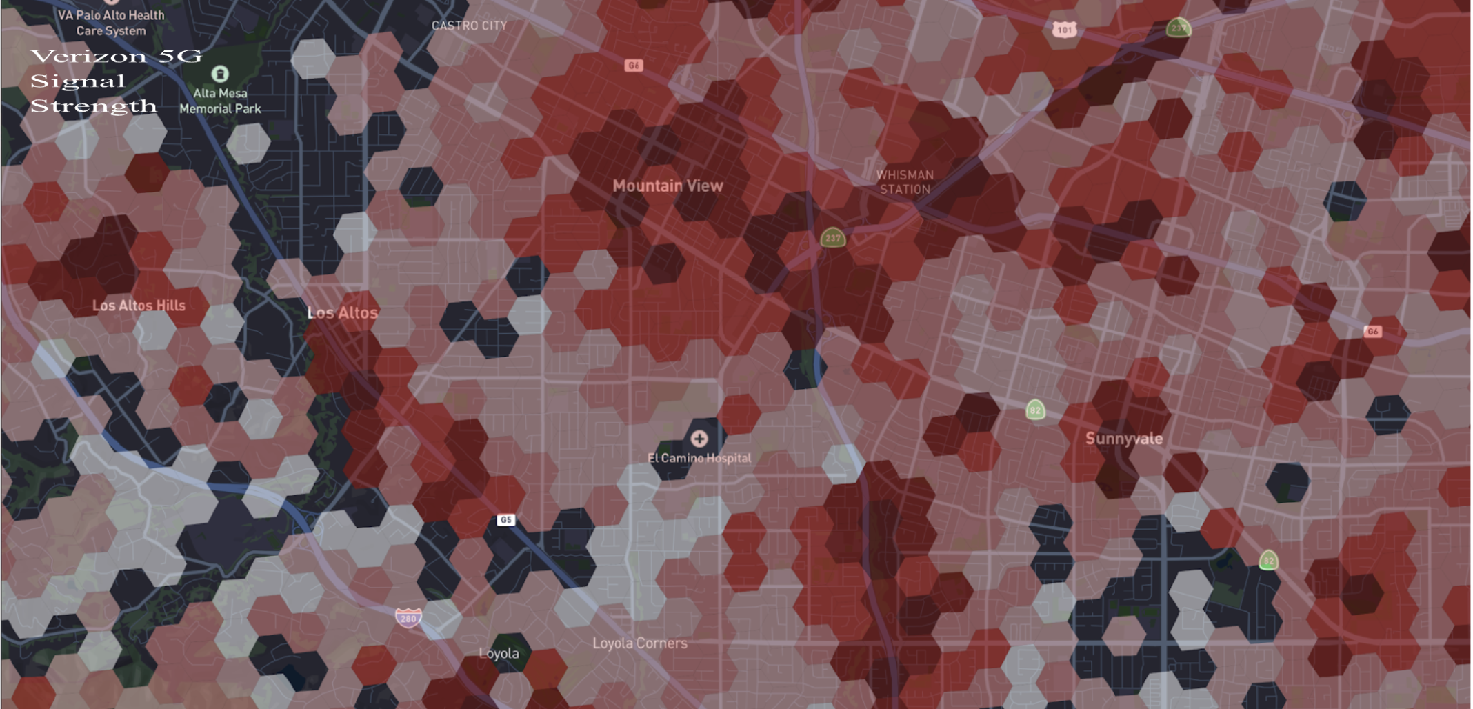 Verizon Silicon Valley Coverage